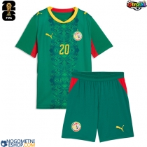 Otroški Nogometni dresi Senegal Habib Diallo #20 Gostujoči SP 2026 Kratek Rokav (+ Kratke hlače)